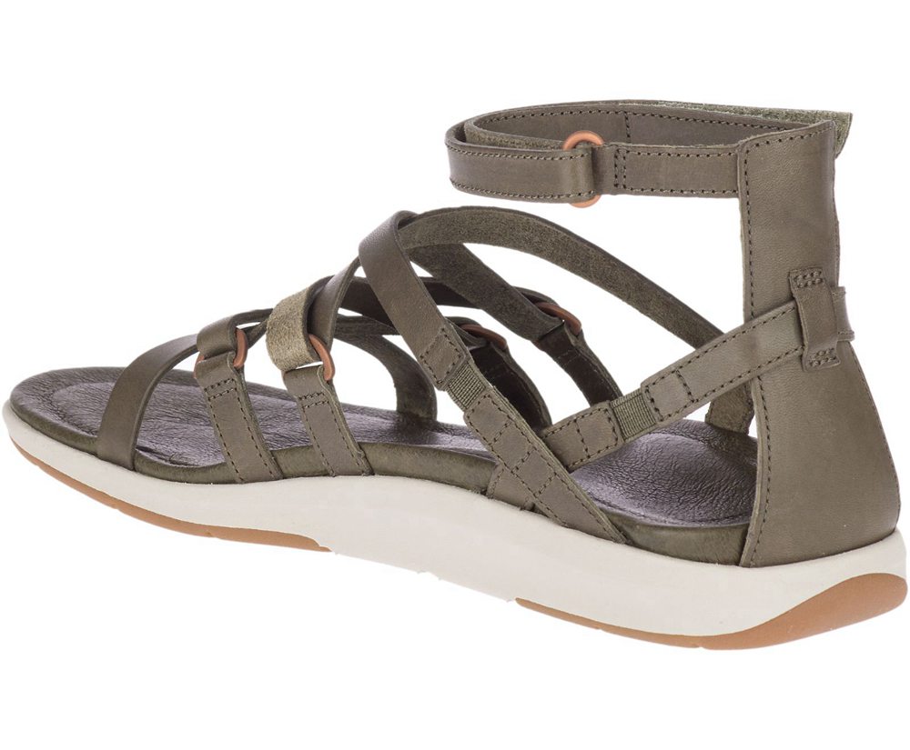 Merrell Sandaler Dame - Kalari Shaw Mid - Olivengrøn - HFR159802